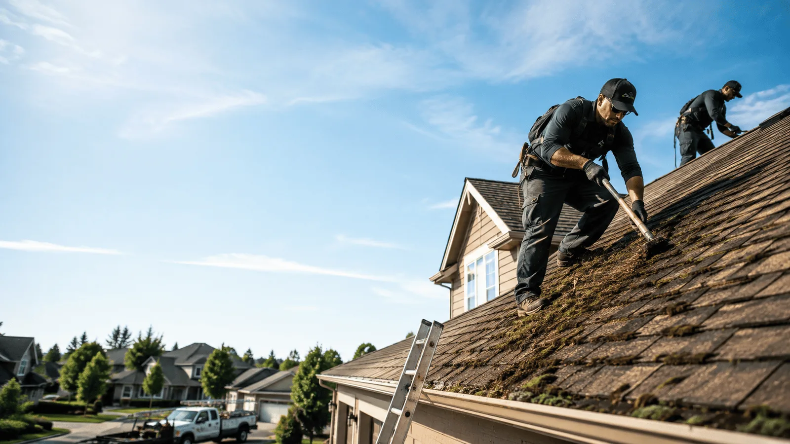 Roof Moss Removal in Milmay, NJ near me